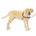 PetSafe Easy Walk Harness, No-Pull Walking Harness for Dogs, Adjustable Fit, Includes 1.8m Lead, Large-Black/Beige