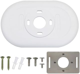 Nest Thermostat Trim kit, Nest Thermostat Wall Plate for Google Nest Thermostat-Programmable WiFi Thermostat Accessory (White)