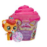 IMC Toys Confetti Party | Surprise collectible mini animal doll that inflates Balloons with 8 Accessories - Gift toy for girls and boys +3 Years