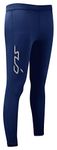 Sub Sports Women's Dual All Season Compression Tights, Navy, Large