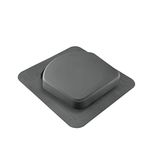 SNOWVENTCO Lower Roof Intake Vent, 50 sq. in. (Grey)