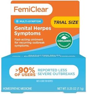 FemiClear, Multi-Symptom Relief - Formulated with All-Natural and Organic Ingredients - 0.25 Ounce Tube