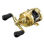 SHIMANO Conquest 201 HG Left Hand Baitcast Reel, 4403, 6.2 Gear Ratio, 12 Ball Bearings, 5 kg Max Drag, 265 grams
