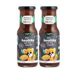 Troovy Healthy Stir fry Sauce | 100% Chemical Free | No Preservatives | No Processed Sugar | No MSG | All Natural Ingredients 440gm (Pack of 2)