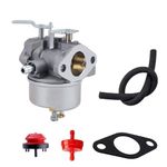 632334A Carburetor Compatible with Tecumseh 632334 632111 640334A 632370A Carburetor HM70 HM80 HMSK80 HMSK90 Engines 38080 824 Snow Blower Thrower Craftsman Toro Troybilt Carburetor