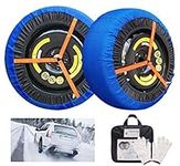 JSHANMEI Snow Socks for Tires Car T