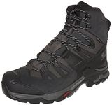 Salomon Men's QUEST 4 GTX, Magnet/Black/Quarry, 13