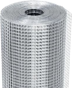 GarveeTech 1/2 in 36 in x 100 ft Hardware Cloth, 19GA Chicken Wire Fencing,Galvanized Welded Wire Mesh Roll for Poultry Netting Cage, Chicken Coop