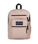 JanSport Big Laptop Backpack for College - Computer Bag with 2 Compartments, Ergonomic Shoulder Straps, 15” Laptop Sleeve, Haul Handle - Book Rucksack, Misty Rose