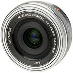 Olympus M.Zuiko Digital 14-42 mm F3.5-5.6 EZ Lens, Standard Zoom, Suitable for All MFT Cameras (Olympus OM-D & PEN Models, Panasonic G-Series), silver