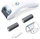 Beurer MP 28 Electric Callus Remover, 3 Different Grinding Attachments, LED Light, Includes Cleaning Brush, for Comprehensive Foot Care