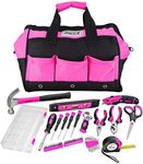 Allspace 240214 43Piece Ladies Pink Tool Set with Tool Bag