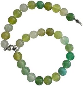 Locsanity Interlocking, Sisterlock, Dreadlock, Crochet Tool Bracelet Holder, Pink Beads (Greens)