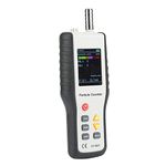 HT9600 Air Quality Monitor Detector Humidity and Temperature Meter Tester for PM2.5 PM10 Air Quality Paticle Detector Meter Handheld Indoor Air Quality Meter Pumping Type