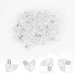 60Pcs Shelf Support 5mm Stud Pegs Plugs Metal Kitchen Shelf Supports Bracket Pins for Cabinet Glass Shelve Wardrobe