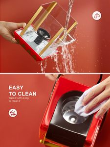 Reemix 1200W Popcorn Maker – Red Hot Air Popper