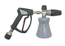 pwpuk S/S MTM SGS35 Swivel Trigger Karcher K-Series Inlet & PF22.2 Snow Foam Lance Set
