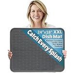 XXL Silicone Dish Drying Mat for Ki