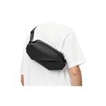 SZSYCN Crossbody Sling Bag for Women Fanny Pack with D Ring Waterproof Waist Bag for Phone and Keys Lightweight Fanny Pack with Adjustable Strap Belt Bags for Women Running Bumbags for Dog Walking