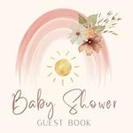 Baby Shower Guest Book: Boho Rainbo