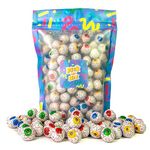 Milk Chocolate Eyeballs Halloween Sweets 400g 80 Pack by The Sweet Treat Gifting Co.