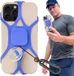Pulpo Phone Leash Ash Lavender Fits Smartphones Up to 6.8" - Retractable Anti Theft Phone Tether for Skiing & Kayak Tether, Pickpocket Proof Cellphone Lanyard, Anti-Theft Cellphone Leash for Festival