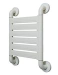 Dolphy Wall Mounted Back Support for Toilet Seat White