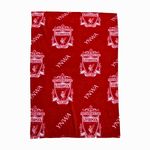 Liverpool FC Character World Official Fleece Throw Blanket | Super Soft, Football YNWA Design | Warm Super Soft Feel Red Throw | Perfect for Home, Bedroom, Sleepovers & Camping