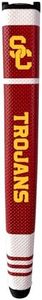 Team Golf NCAA USC Trojans Golf Putter Grip Golf Putter Grip with Removable Gel Top Ball Marker, Durable Wide Grip & Easy to Control