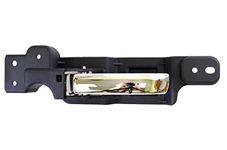 PT Auto Warehouse CH-2329M-FL - Inside Interior Inner Door Handle, Chrome Lever - Driver Side Front