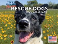 Rescue Dog Calendar 2025 Wall Month