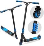 BOLDCUBE Deluxe Stunt Scooter for Kids Ages 8-12 Years | Anodized Finish | ABEC 9 | 4 Bolt Clamp | Marbled Grips | 7+ yrs