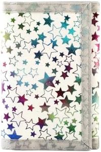 Kids Wallets for Boys Girls Teen,Cheap RFID Trifold wallet for 4-6-8-10-12-14-16Ages, Play Toddler Wallet for kids with Zipper Coin Pocket ,TriFold Childrens Wallet Novelty Birthday Gift-White G1