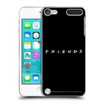 Head Case Designs Officially Licensed Friends TV Show Black Logos Hard Back Case Compatible With Apple iPod Touch 5G 5th Gen