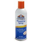 Elmer's Repositionable Mounting Spray Adhesive, 10 Ounces, Clear (E454)