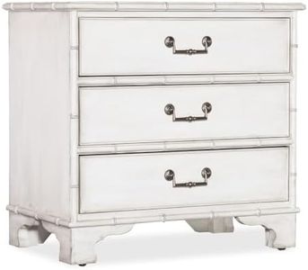 Hooker Furnishings Charleston Three-Drawer Nightstand for the Primary Suite from the Heritage Collection