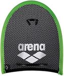 Arena Unisex Adult Flex Swimming Hand Paddles for Men and Women No Slip Mesh Design Swim Training Pool Equipment, Acid Lime/Black, Medium