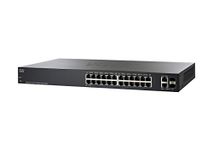 Cisco Systems SG220-26 Smart Switch with 24 Gigabit Ethernet (GbE) Ports Plus 2 Gigabit Ethernet Combo Mini-GBIC SFP, Limited Lifetime Protection (SG220-26-K9-NA), Black