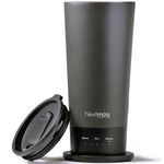 Nextmug Go - Temperature-Controlled, Self-Heating Travel Mug (Graphite - 475 mL)