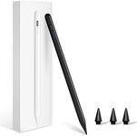 Stylus Pen for iPad (2025-2018), Pencil for iPad 11th A16/10/9/8/7/6 Gen, Air 11"/13"(M3) 2025 and (M2) 2024/5/4/3 Gen, Pro 11"/13"(M4)&12.9 inch, Mini 7 A17 Pro/6/5, Palm Rejection, Tilt Feature