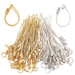 GORGECRAFT 100Pcs 58MM Phone Keychain Strap Tone Split Ring Cords Colorful Polyester Cellphone Charms Lanyard String for Mobile Phone Lariat USB Drive DIY Decorations Supplies