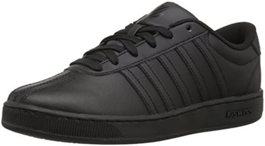 K-Swiss Kid's Classic Pro Sneaker, Black/Black, 2 M