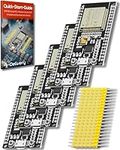 AZDelivery ESP32 NodeMCU Dev Kit C WiFi WLAN CP2102 ESP32-WROOM-32D IoT 2-In-1 Unsoldered Microcontroller Bluetooth Module Development Board compatible with Arduino Including E-Book! (Pack of 5)…