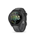 Garmin Forerunner 165, Easy to Use Lightweight GPS Running Smartwatch, AMOLED Touchscreen, Advanced Training, Insights and Features, Safety and Tracking Features, Up to 11 days Battery Life, Black