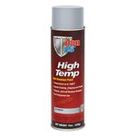 POR15 High Temperature Paint Heat Resistant Paint Up to 760C/1200F (426ml Aerosol, Aluminium)