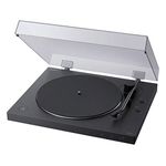 Sony Electronics Inc, PS-LX310BT Belt Drive Turntable, Automatic Wireless Vinyl Record Player with Bluetooth and USB Output, Black