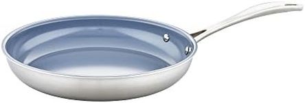 Zwilling Spirit Ceramic Nonstick Fry Pan, 10-inch, Stainless Steel