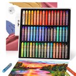 Paul Rubens Oil Pastel, 48 Vibrant Colors Soft Oil Pastel Set, Creamy texture Easy to Blend Oil Pastels professional, Bullet Heads Oil Pastels for Artists, Painting, Drawing, Beginners