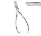 ProMax Ingrown Toenail Clippers / Nipper Box Joint Double Spring 5"- For Thick /Ingrown Nails, Ergonomic Style Straight Jaw With Very Fine And Sharp Blades, Surgical Grade Stainless Steel,Include Safety Packaging -80-10009