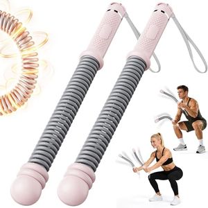 Upgrade Weighted Ropeless Battle Ropes, Adjustable Cordless Battle Rope – Portable Battle Ropes for Home Gym Workout, HIIT & Cardio Full Body Training Exercise Rope for Strength Training Men & Women